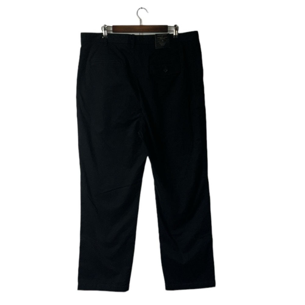 NEW Banana Republic High Rise Authentic Chino Black Straight Leg Size 18 - Picture 3 of 8